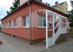 Závětří - stěna z plastových profilů