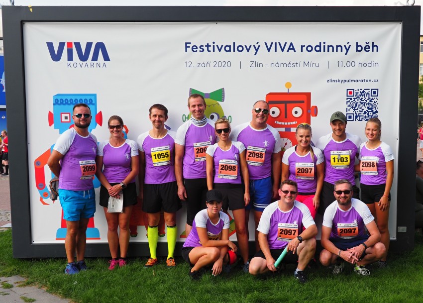 Novinka & akce-Půlmaraton Zlín