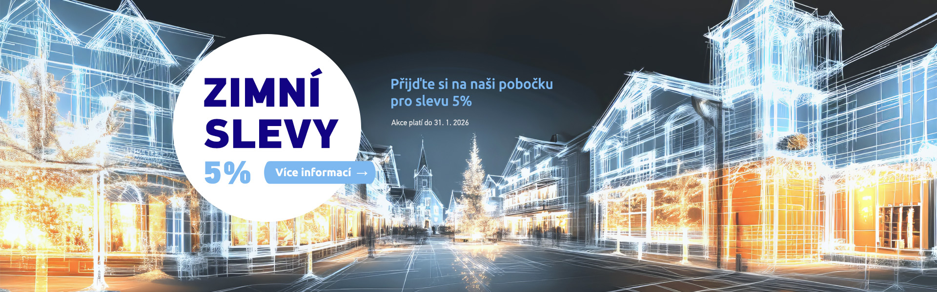 Tradiční zimní slevy u Vokna jsou tady!